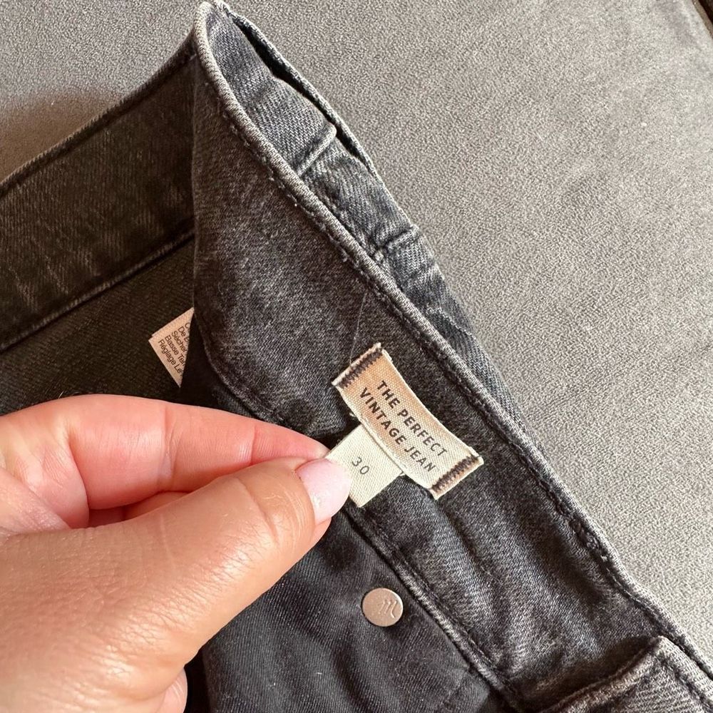 Madewell perfect vintage jeans sz 30 gray (s4) - Picture 4 of 8